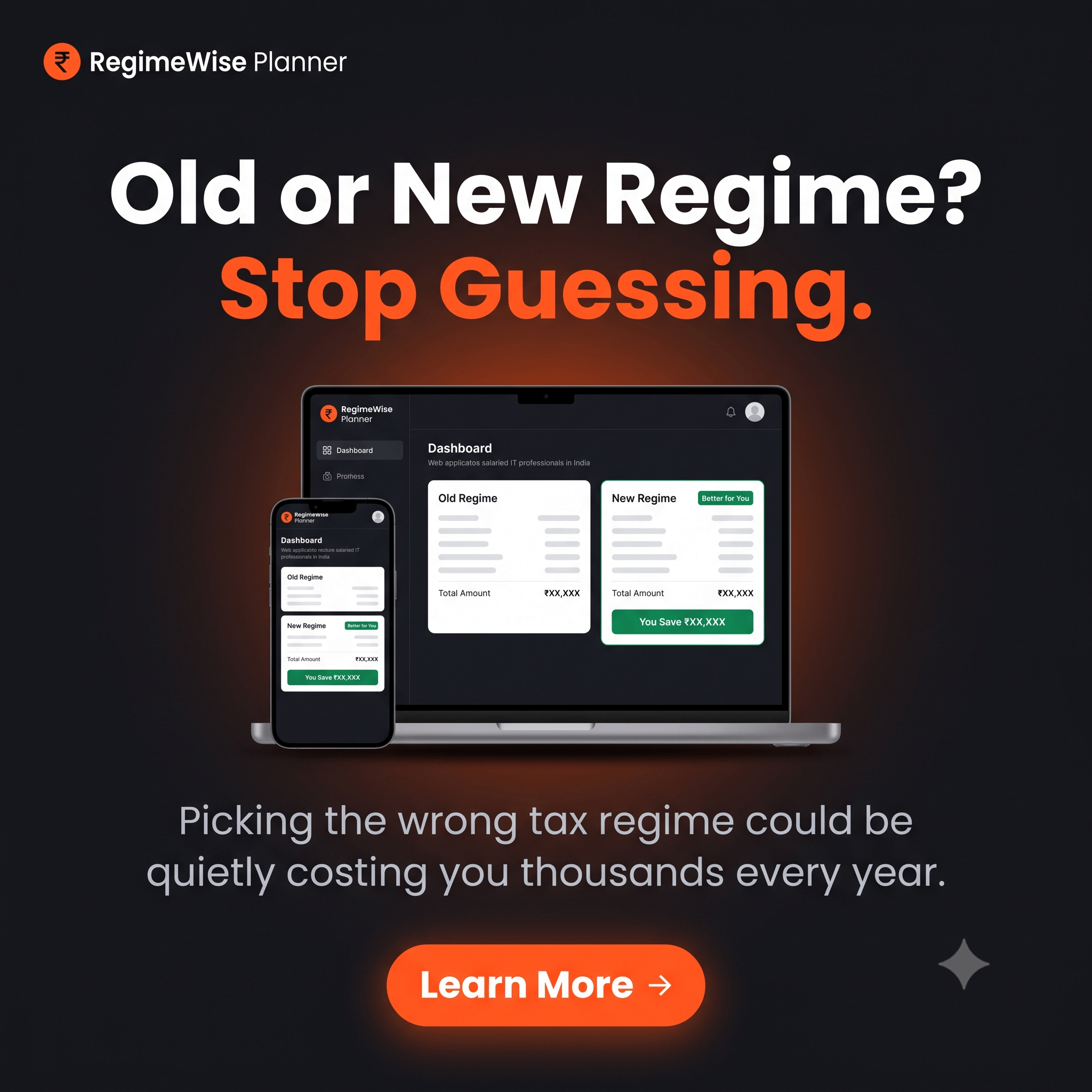 RegimeWise Tax Planner
